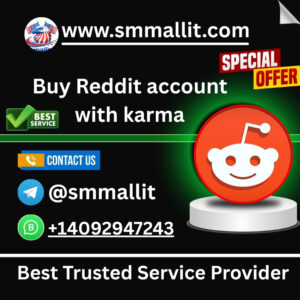 Buy Reddit account with karma