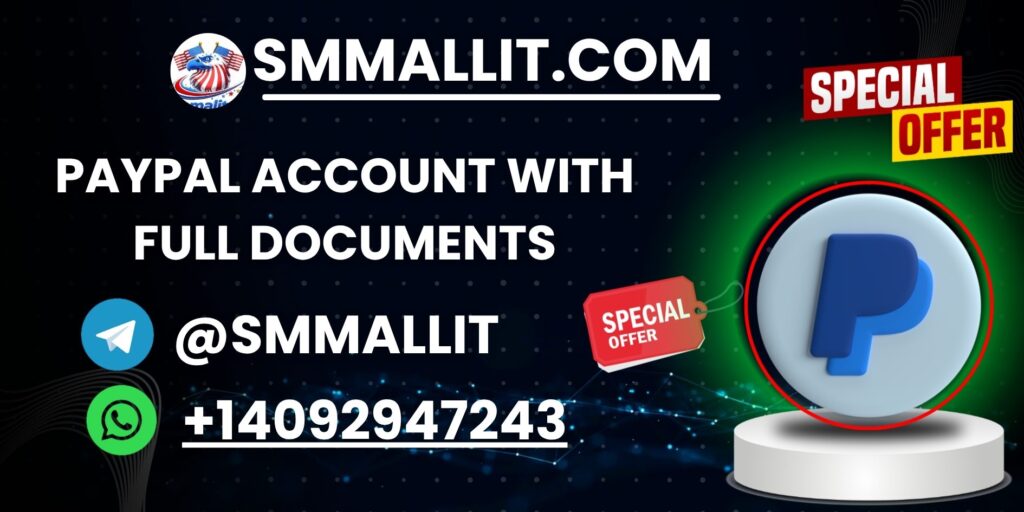 PayPal account with full documents