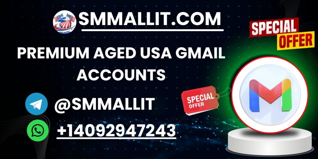 Premium Aged USA Gmail Accounts